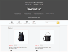 Tablet Screenshot of davidmassolo.com